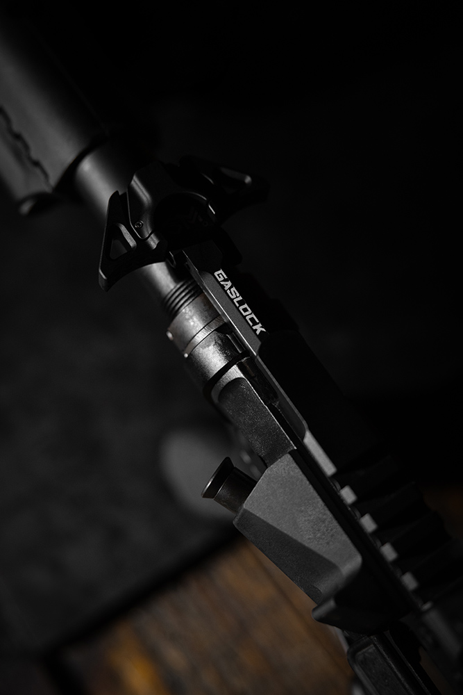 Sentry Manufacturing GASLOCK Charging Handle, CQB Wing | Banshee